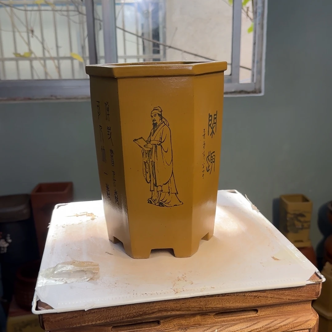 紫砂花盆紫砂口径20