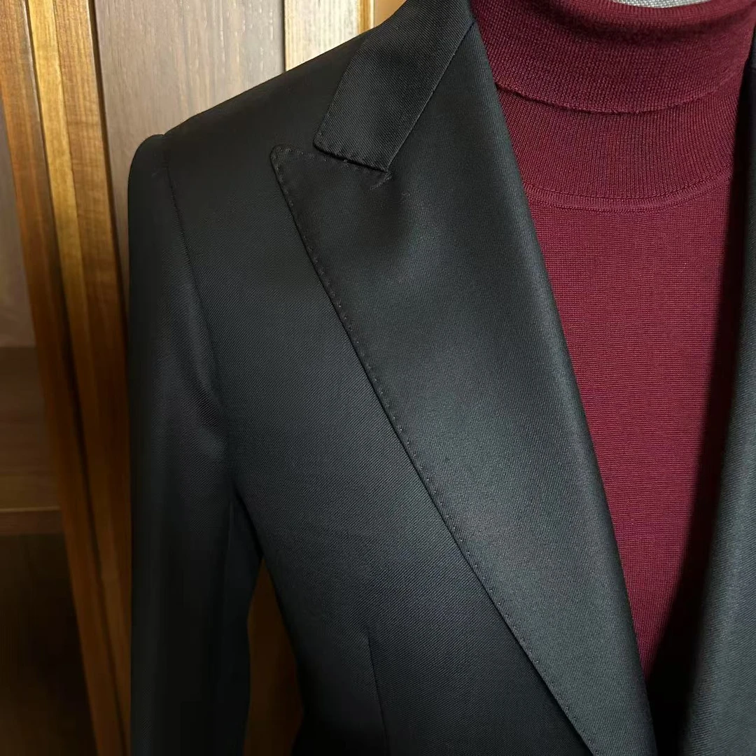 【断码】春夏精纺磨毛纯羊毛单西197562-5-7