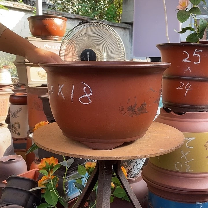 30紫气东来花盆紫砂花盆紫砂