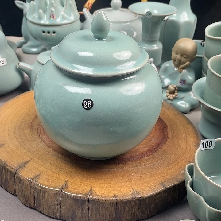 瓷片将军罐微瑕8888888