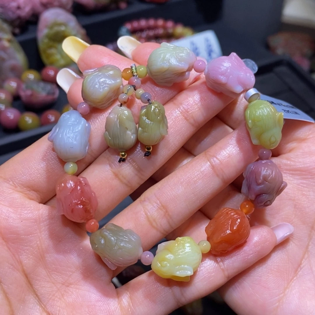 【闪购商品】玛瑙/玉髓手串未镶嵌盐源玛瑙