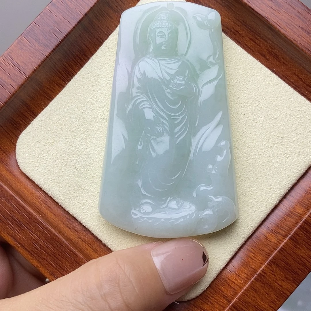 颈饰未镶嵌翡翠阿弥陀佛