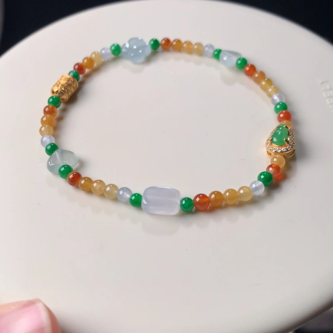 翡翠散珠天然翡翠