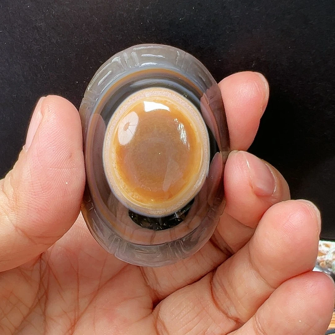 未镶嵌玛瑙/玉髓珠宝半成品