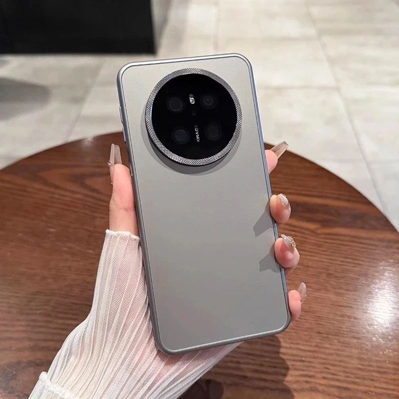 适用华为mate70/mate70pro全包肤感磨砂透明防摔保护手机壳