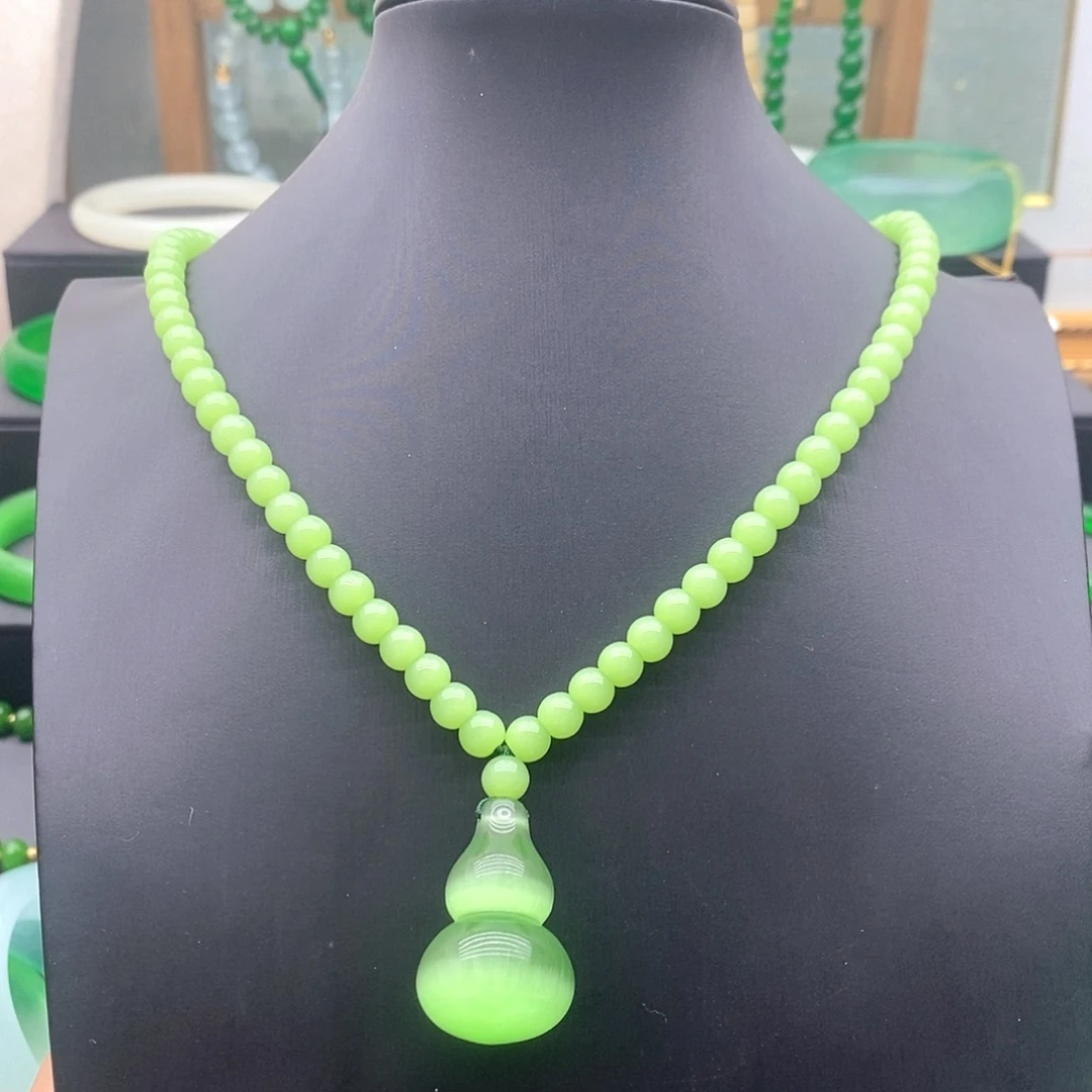 珐琅非金属珐琅非金属精美项链情侣款