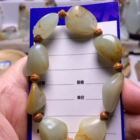 和田玉（白玉）手串未镶嵌