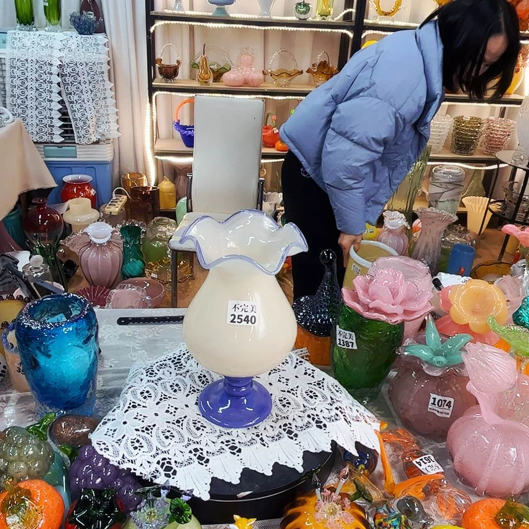 2540 家悦美居琉璃摆件不完美