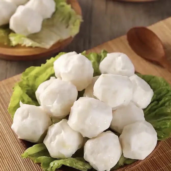 海边边海鲜鲜潮汕特产墨鱼丸鲜虾丸组合