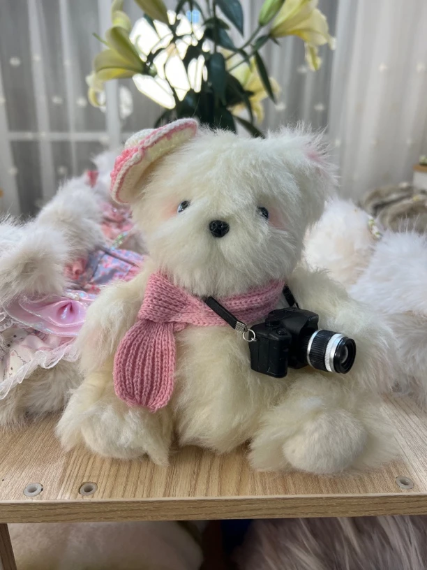 手作毛绒五关节玩具