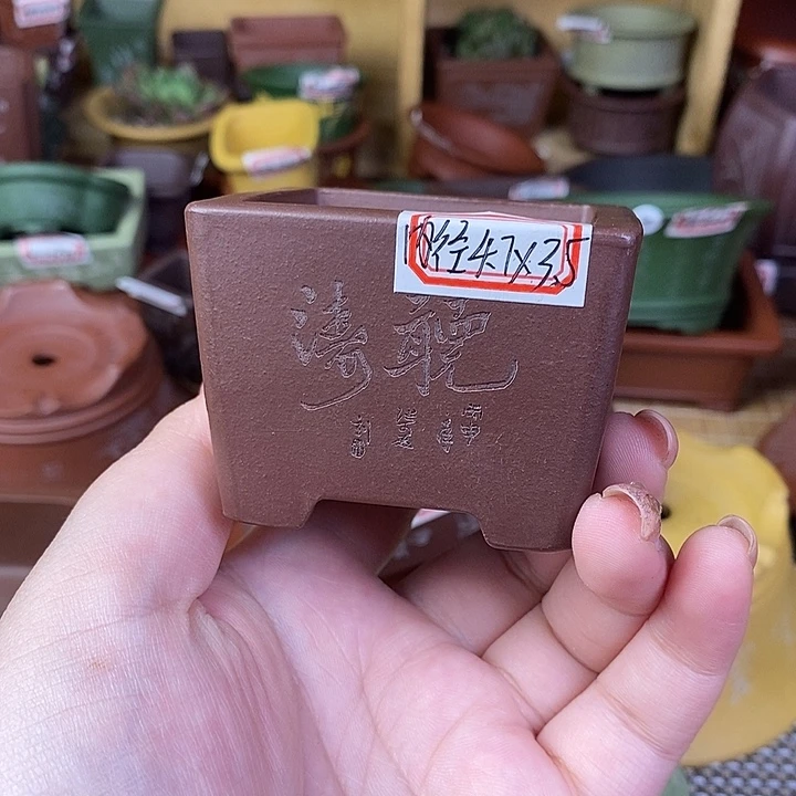 宜兴紫砂精品花盆