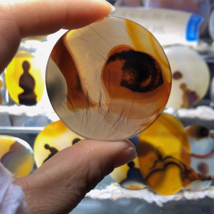 合金玛瑙/玉髓珠宝奇石21