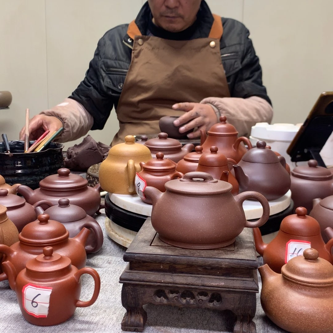 茶壶紫泥儒相150 C半手工制作