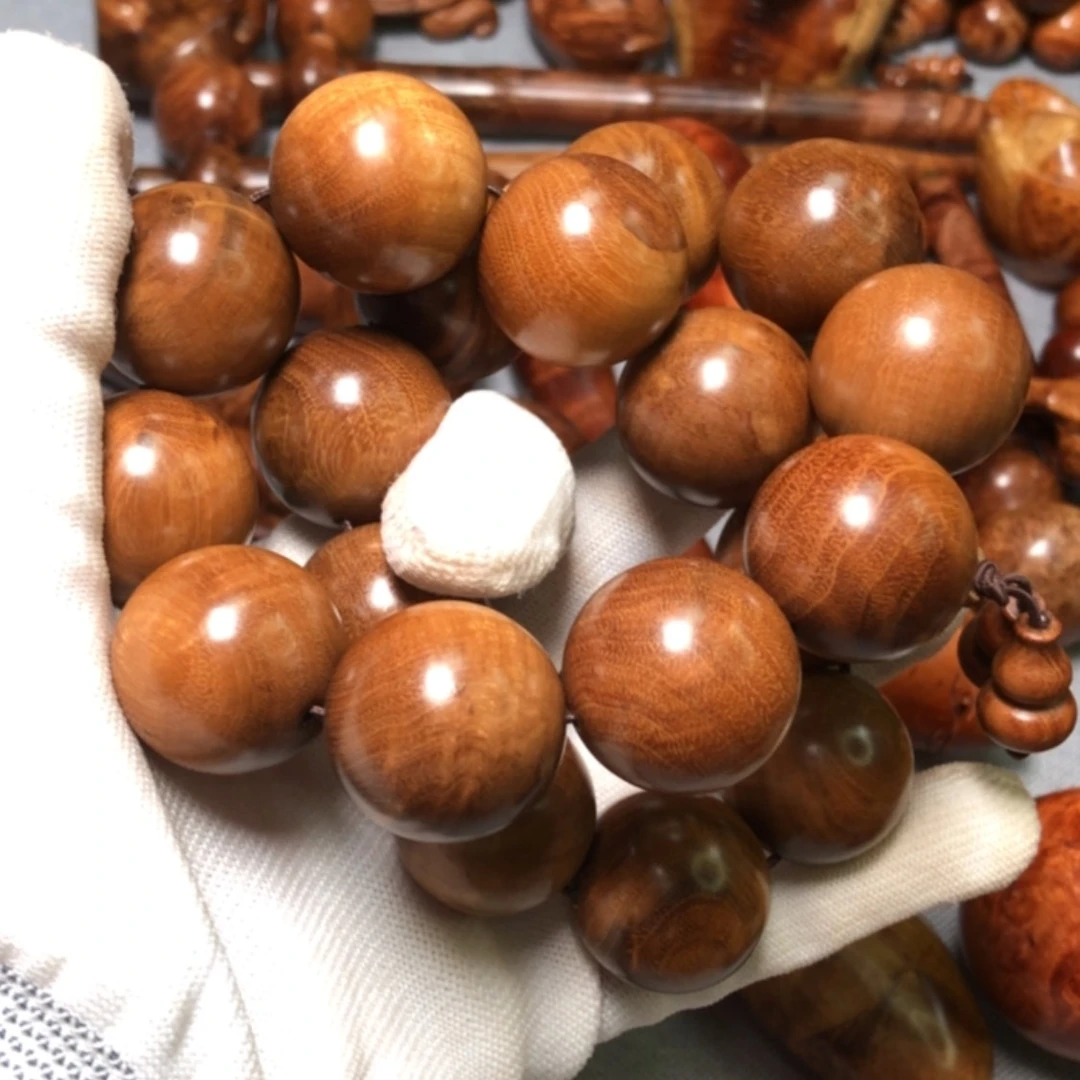 【闪购商品】木诺*麻梨疙瘩火琉璃手把件
