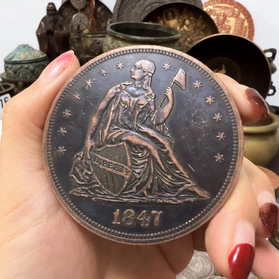 金属复古风格摆件