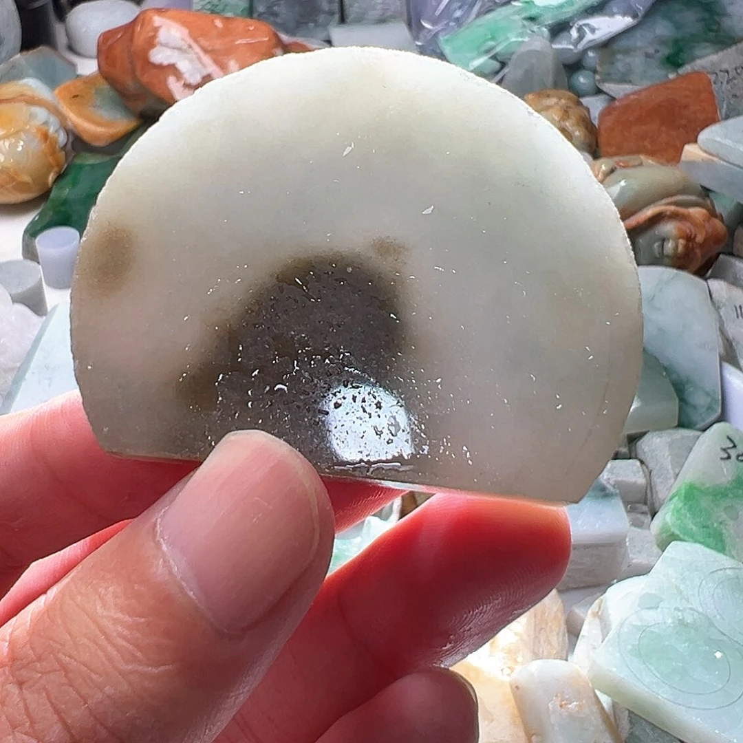 翡翠散珠翡翠原石片料