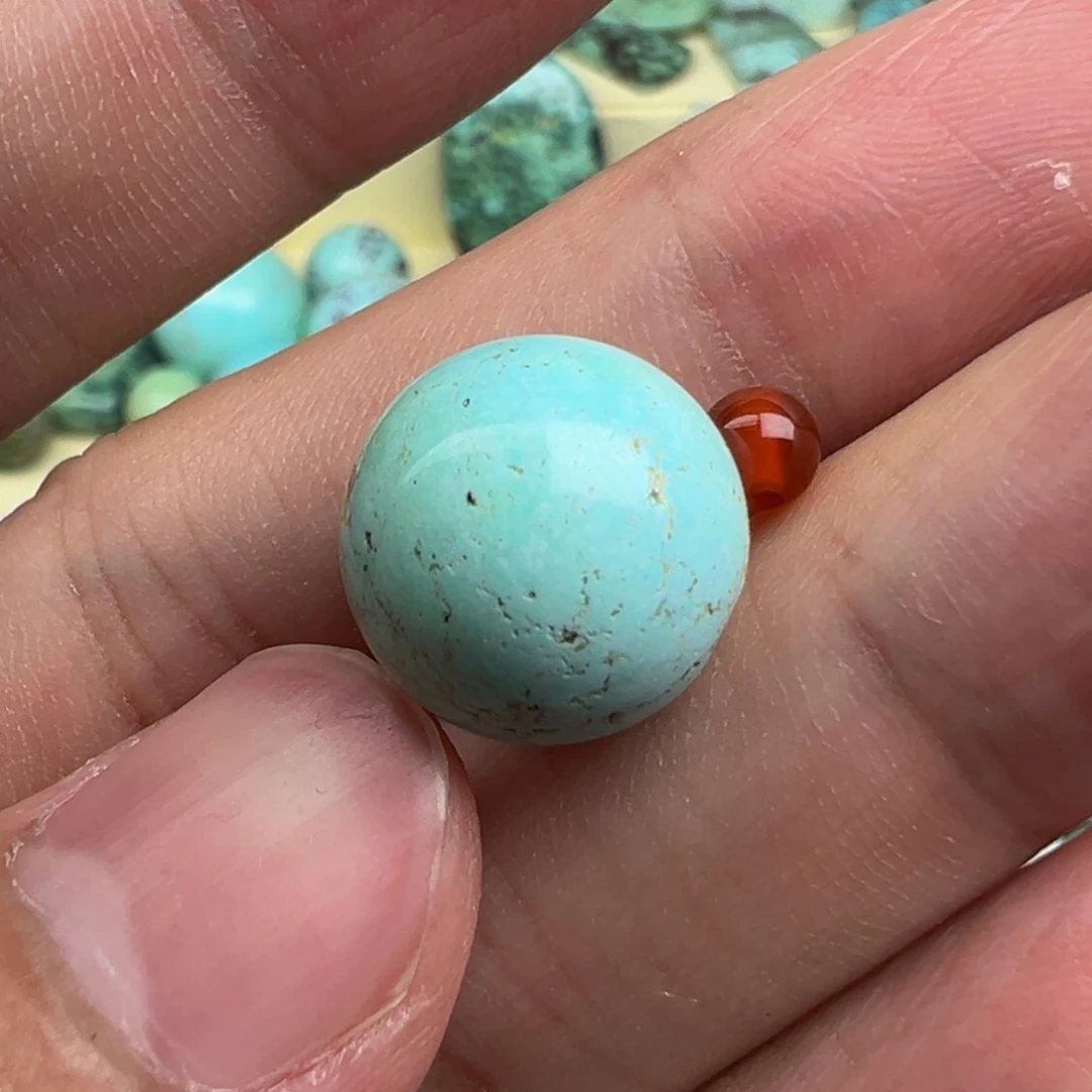 南红玛瑙配饰未镶嵌卡13.5