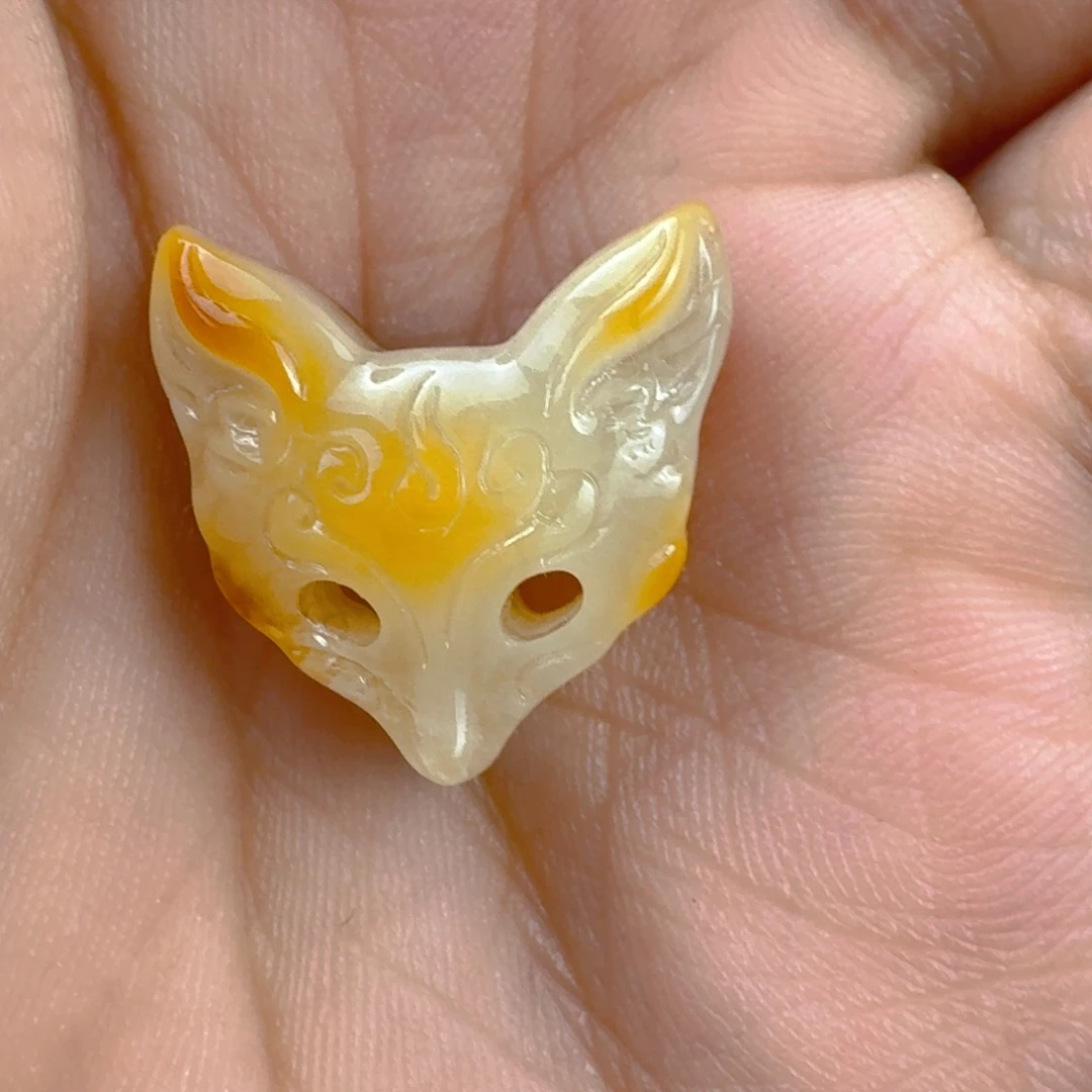 琥珀未镶嵌珠宝奇石全品可以备注打孔 17.6×16.7×7.2mm
