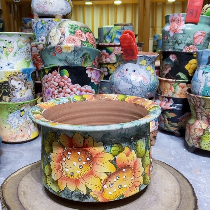 景德镇艺术手绘作品