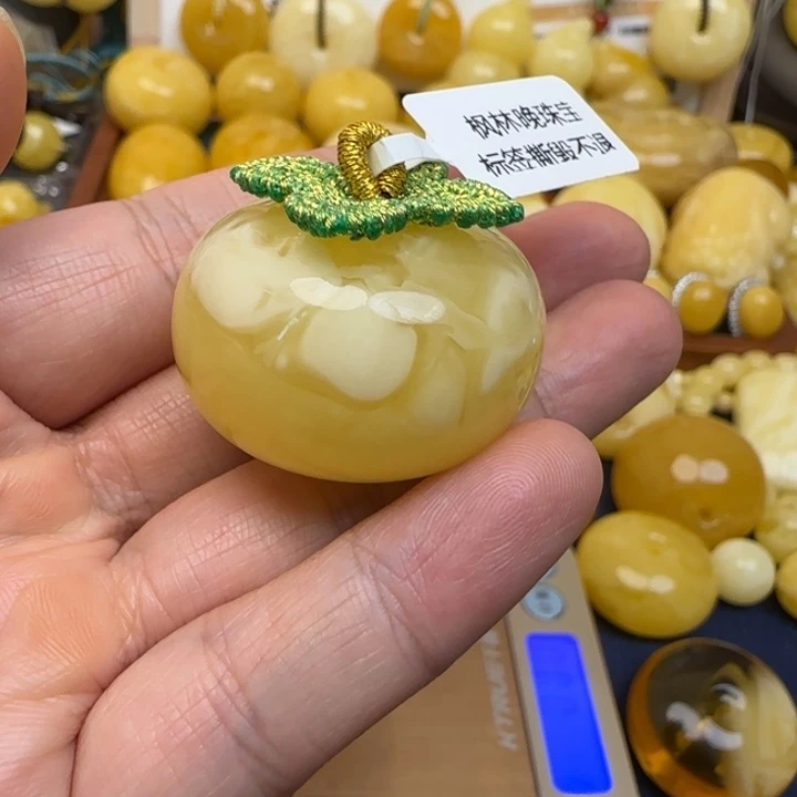 蜜蜡未镶嵌颈饰天然蜜蜡