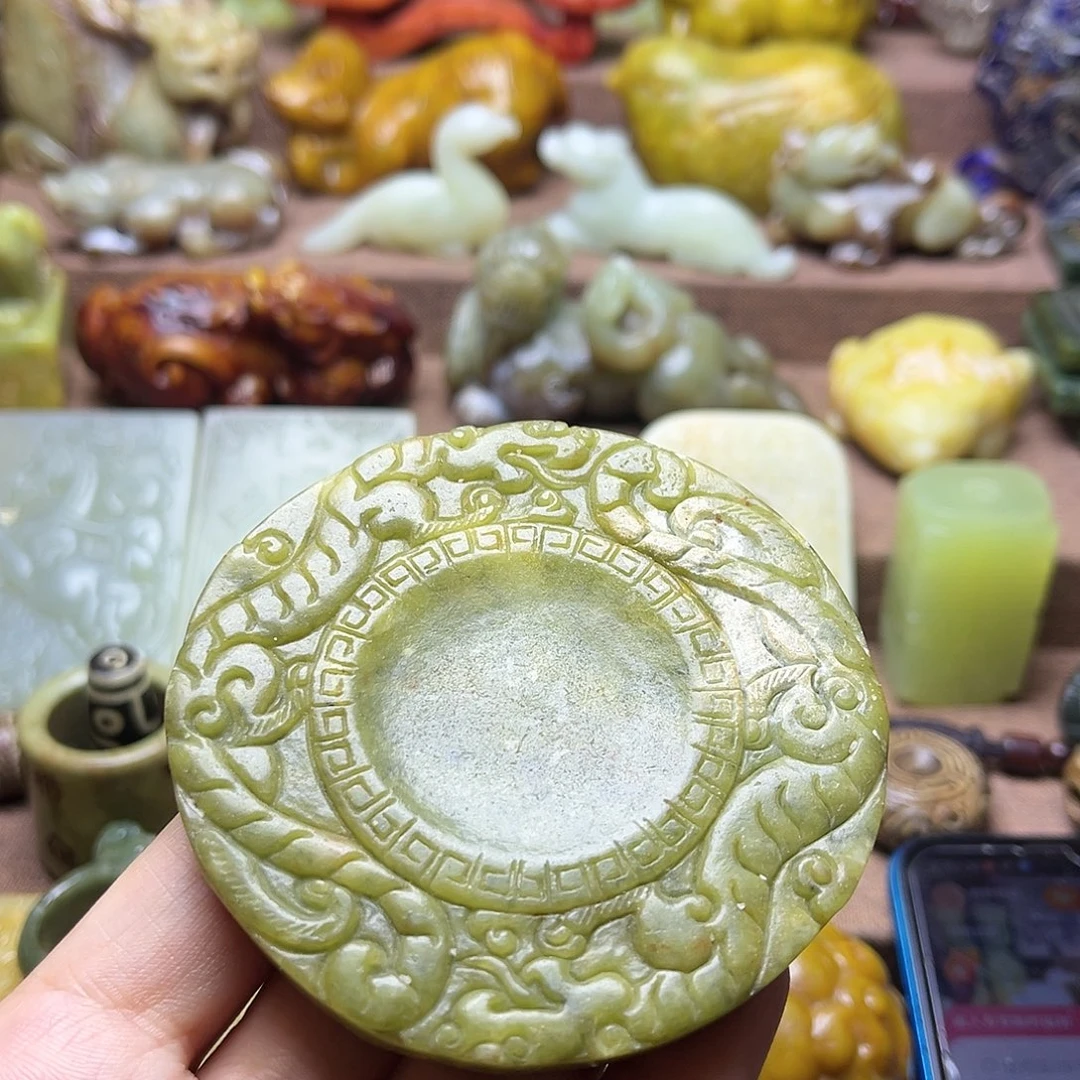白玉菩提吊坠133。。