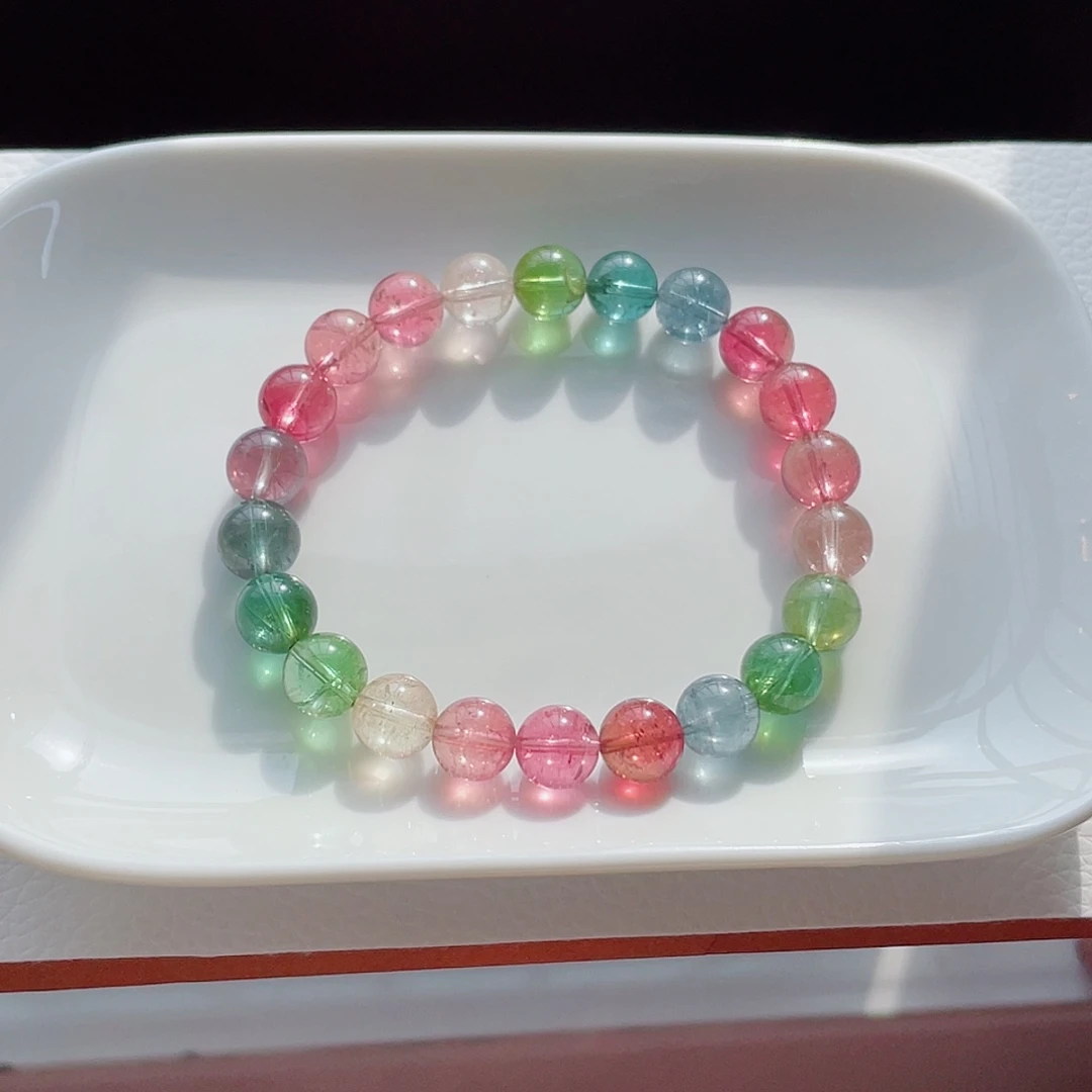 手链未镶嵌碧玺8.7mm左右