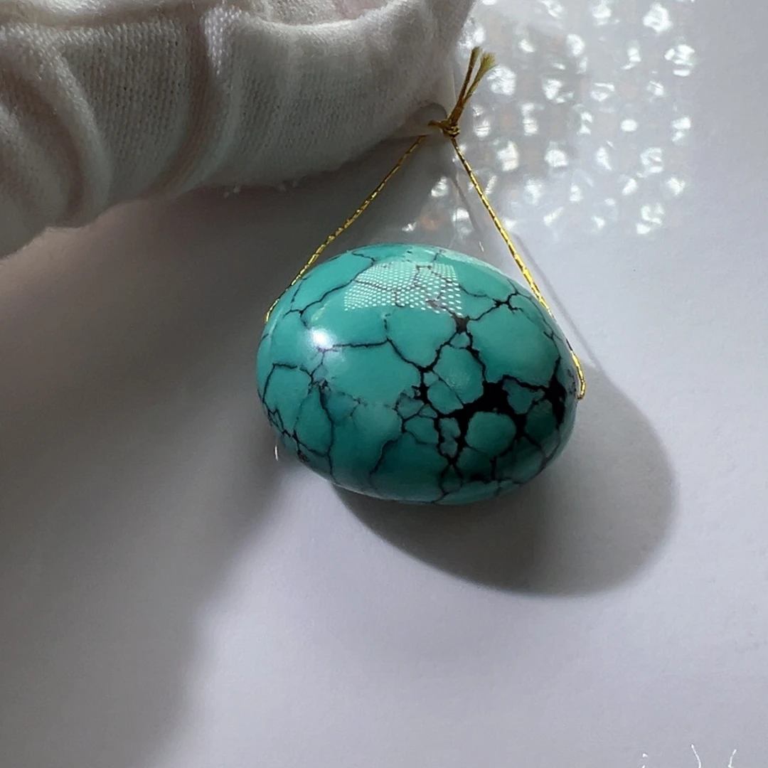 绿松石未镶嵌挂件