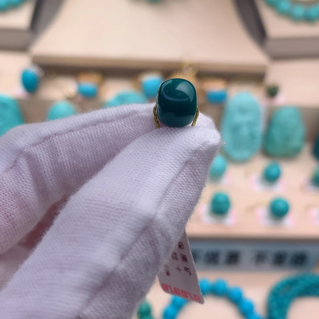 绿松石珠宝奇石未镶嵌