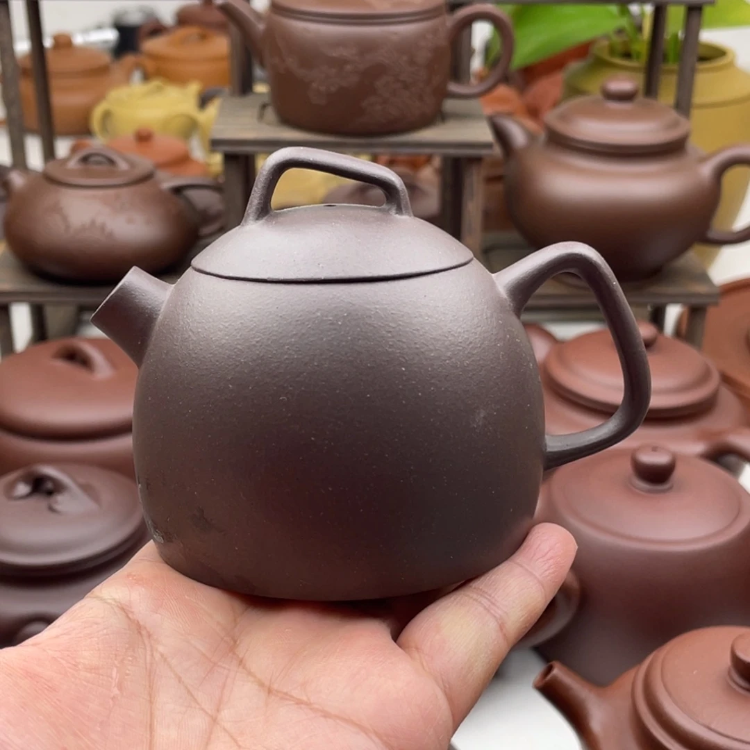 茶壶紫砂宜兴紫砂微瑕微瑕180cc