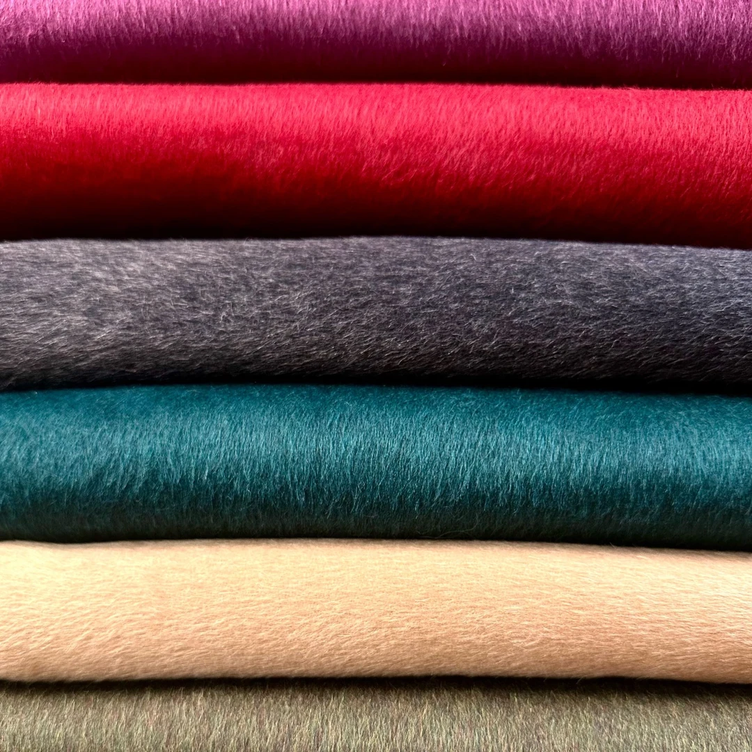 【山羊绒150】双面羊绒羊毛山羊绒羊驼绒高端大衣面料