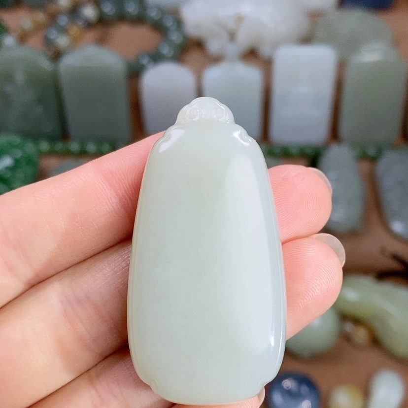 【闪购商品】未镶嵌和田玉（糖玉）挂件