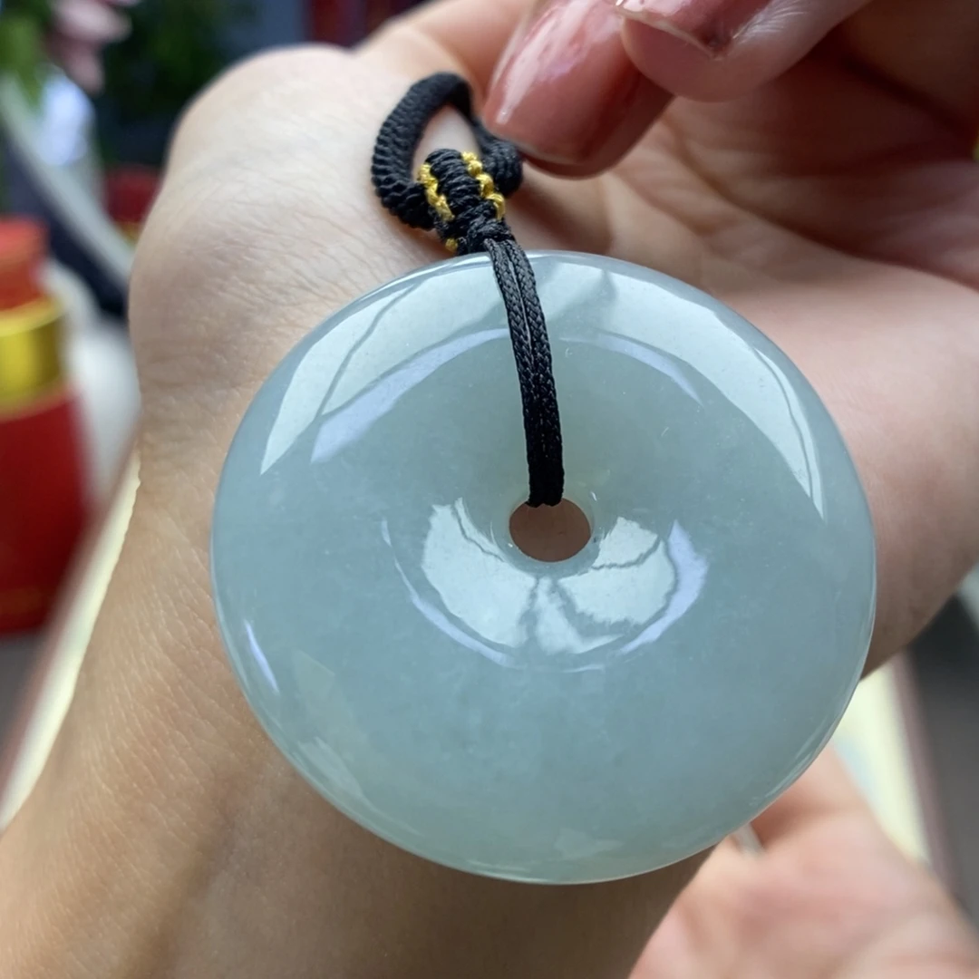 翡翠未镶嵌颈饰吊坠26