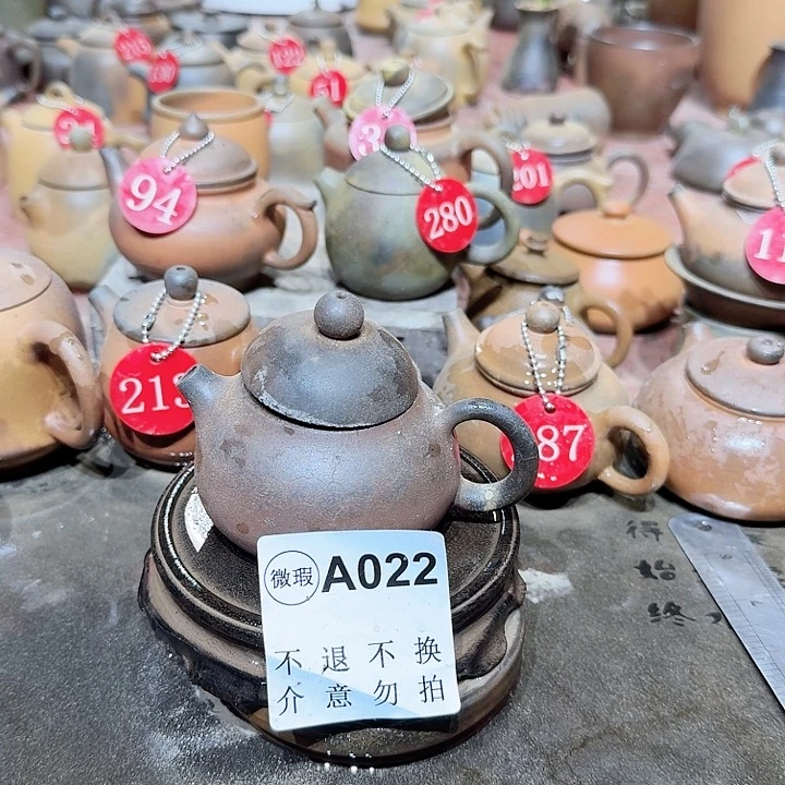 茶壶紫砂坭兴陶柴烧