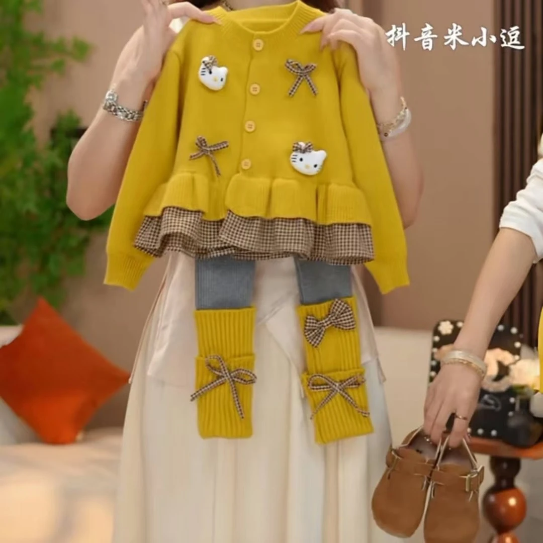 【米小逗】女童2025秋上新女童外套裤子洋气休闲女宝韩版两件套m151