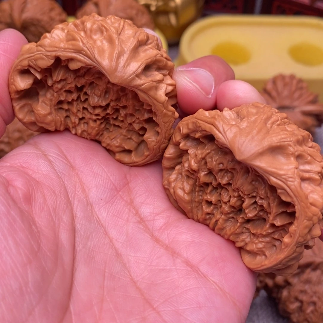 文玩核桃把件毕业全品聚宝盆48尺