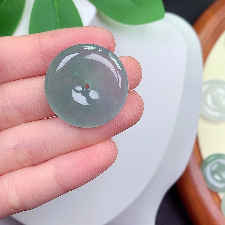 颈饰未镶嵌翡翠25.7-6.1mm