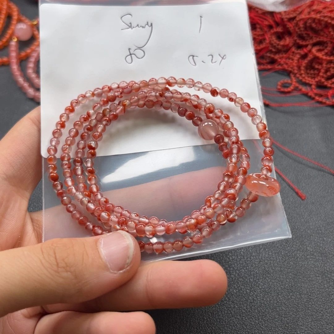 南红玛瑙手串未镶嵌S****o