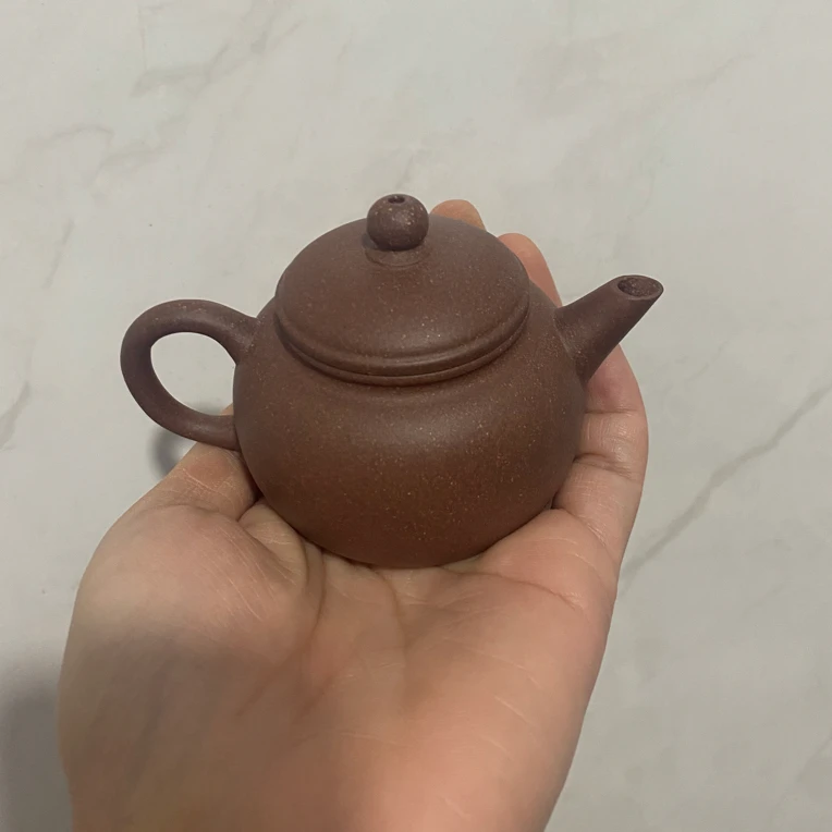 宜兴半手工紫砂壶100毫升