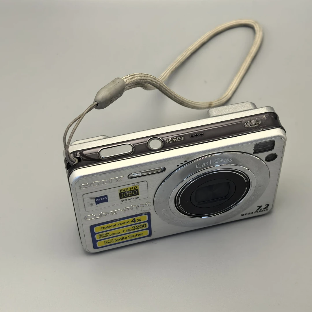 9新 Sony/索尼 w120 720像素 多场景模式光学变焦性价比学生党ccd