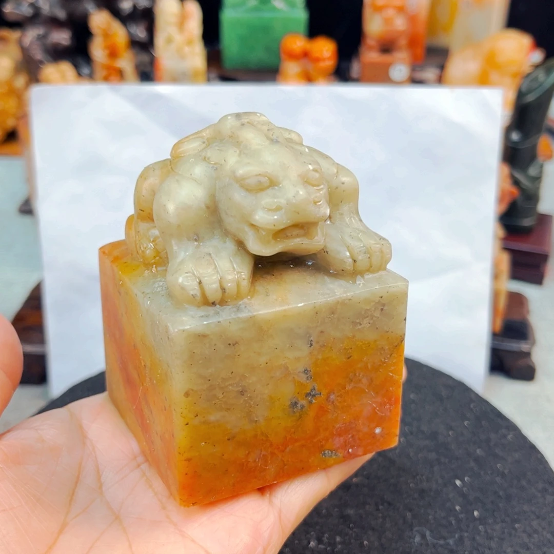 寿山石捡漏瑕疵品6*6