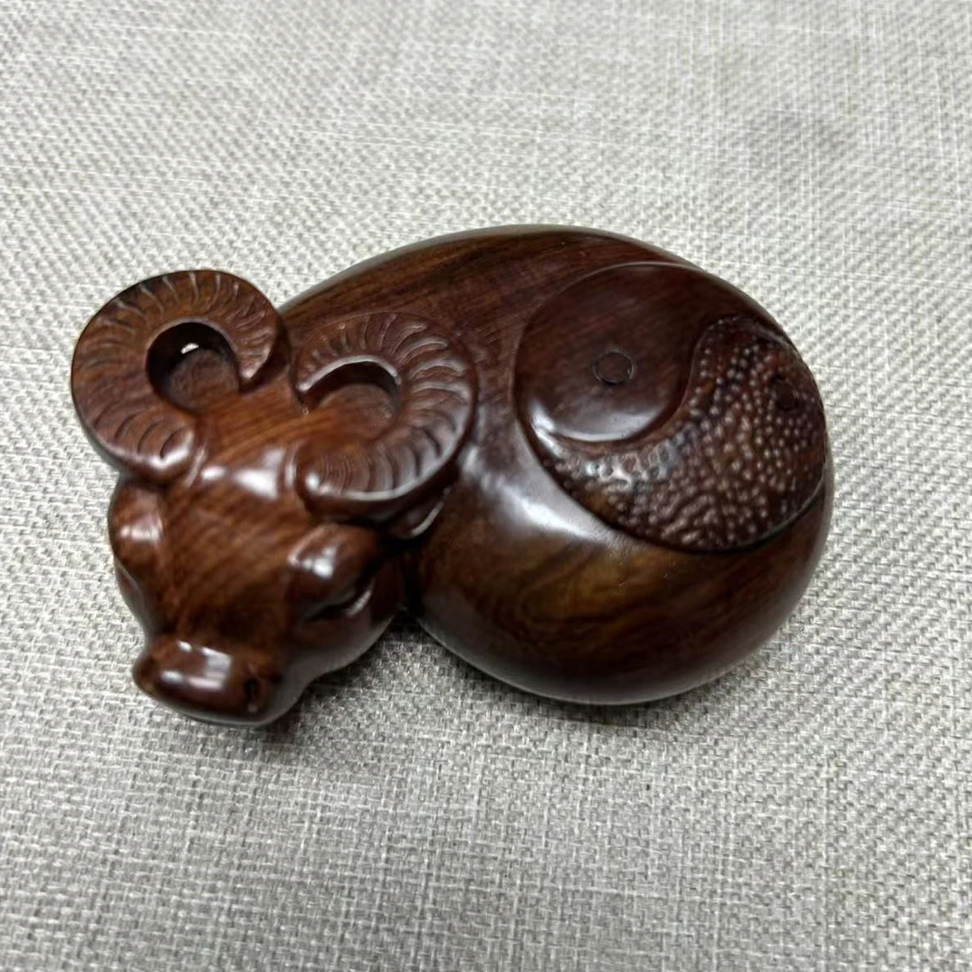 海南黄花梨手把件