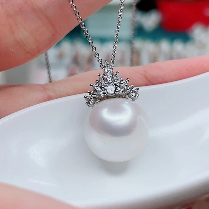 吊坠(赠链)合金淡水珍珠
