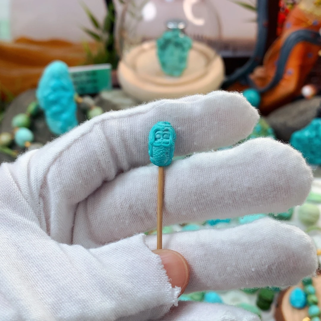 绿松石未镶嵌珠宝半成品