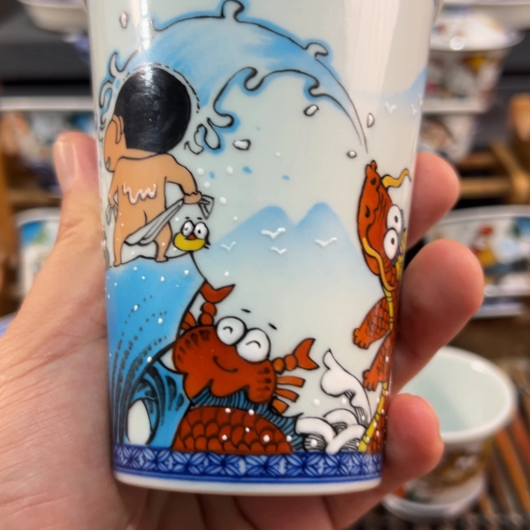 汀***景德镇手工手绘陶瓷