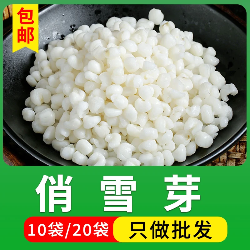 青麦源俏雪芽260g珍珠白糯玉米粒羊脂米包谷杂粮煲粥酒店餐饮食材