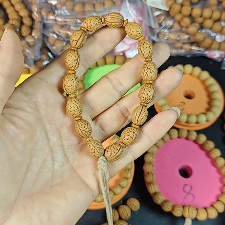 诗***诗钱袋手持手串桃核串
