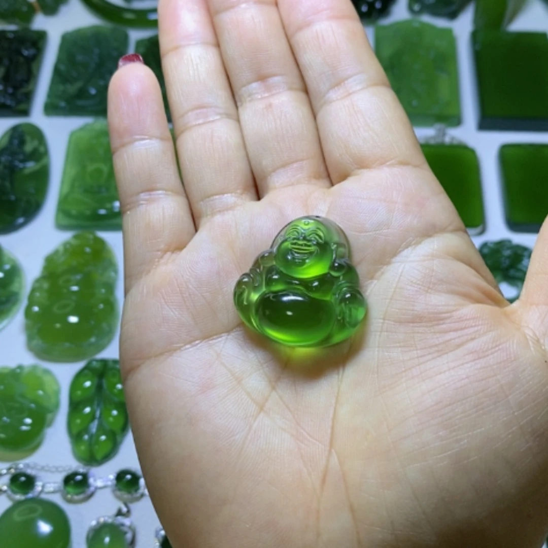 【闪购商品】蛇纹石玉颈饰未镶嵌