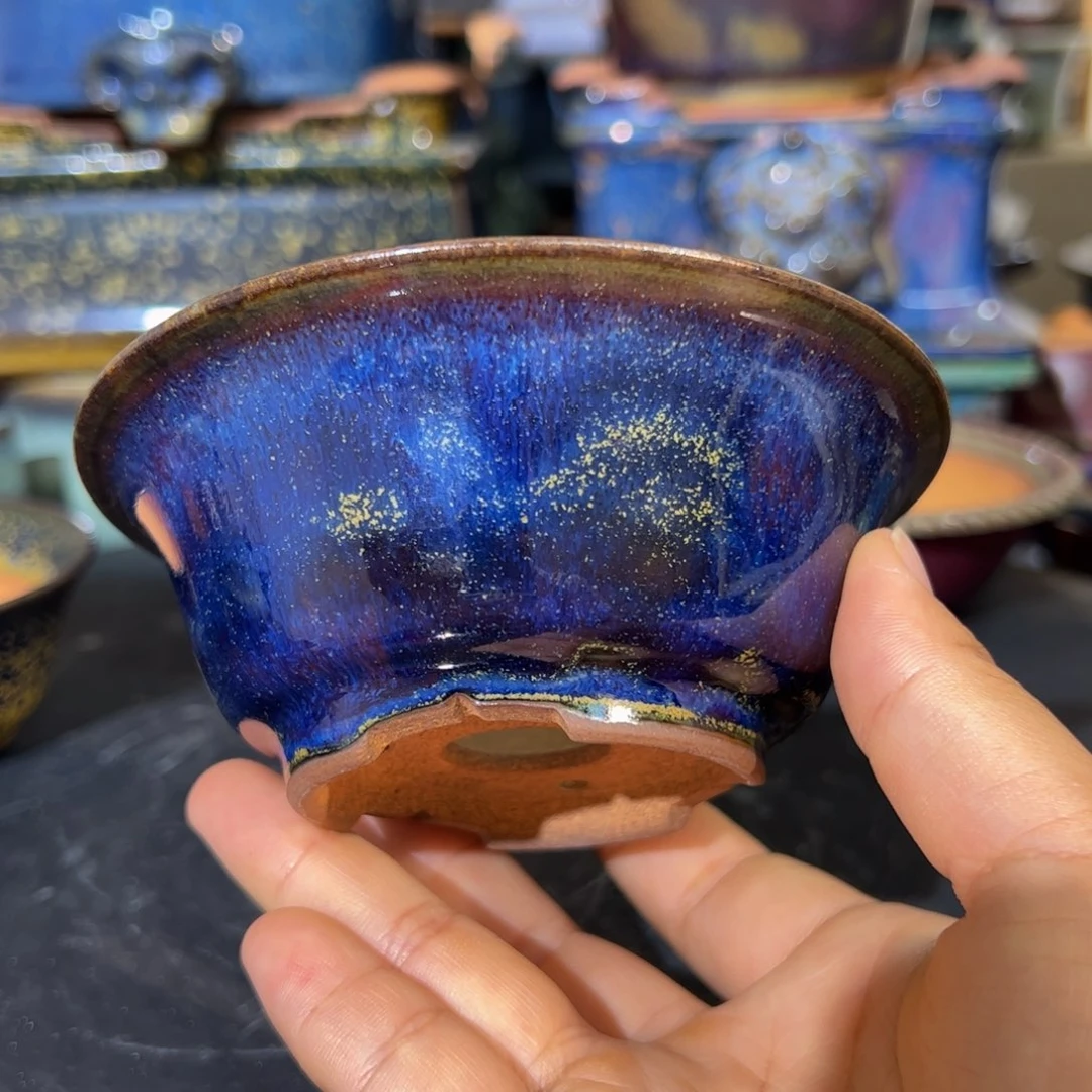 瓷片园*人觉象钧创……微瑕