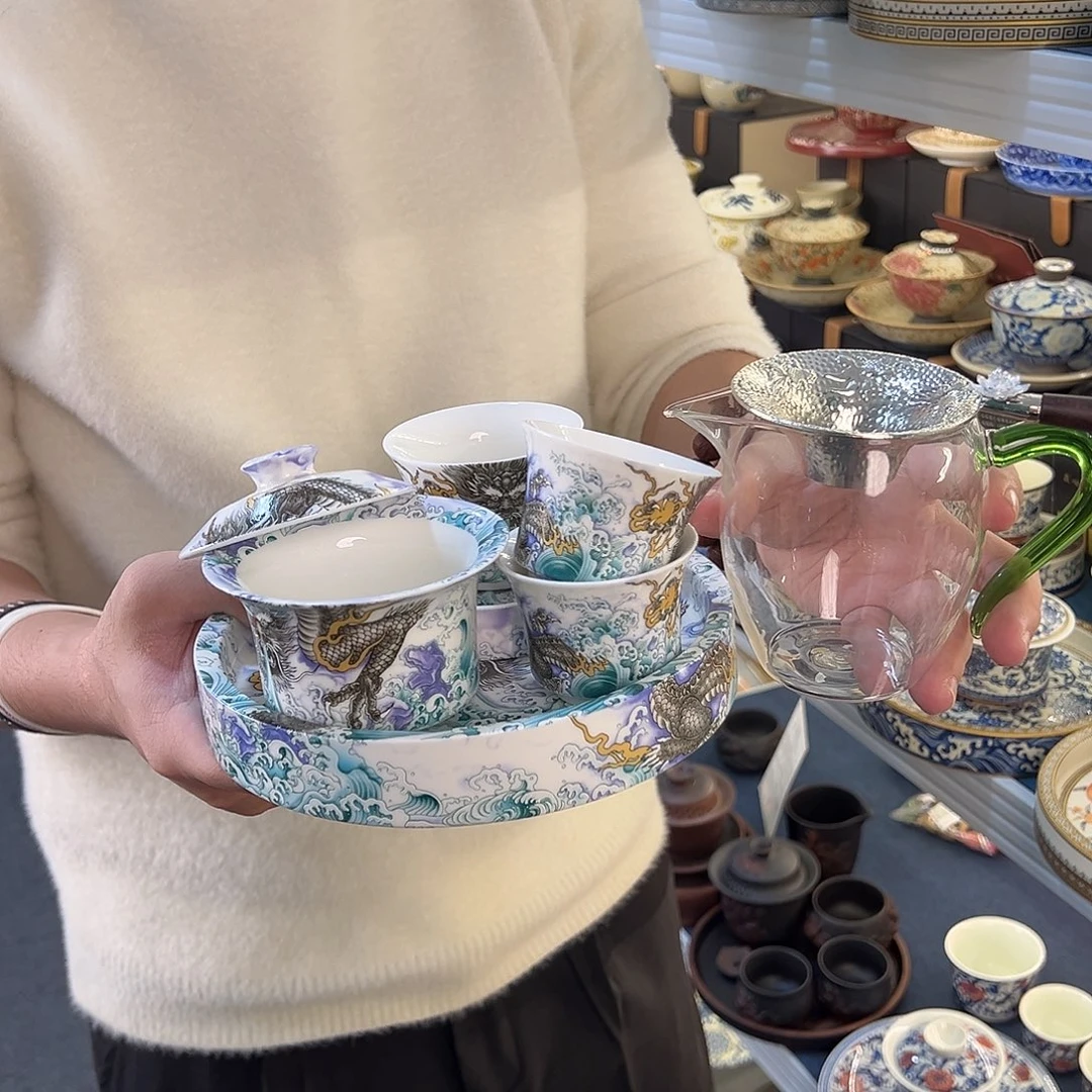 盖碗很漂亮我很喜欢