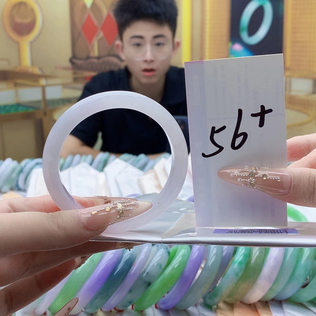 翡翠未镶嵌手镯nn
